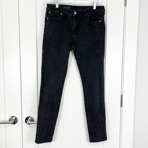 Kut from the Kloth Size 10 Black Diana Skinny Jeans